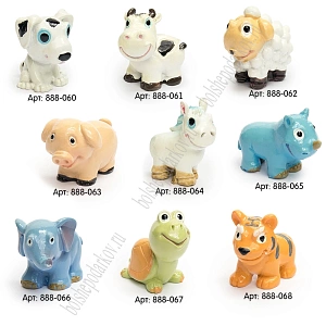 Фигурка миниатюрная &quot;Черепашка&quot; 2*3*3,5 см (2 шт) SF-8049