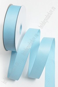 Лента репсовая 4 см*100 ярд &quot;1 сорт&quot; (SF-5928) голубой №97