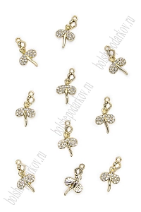 Подвеска металл &quot;Балерина №2&quot; (10 шт) SF-7343, золото