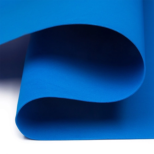 Фоамиран 1 мм, Китай 60*70 см (10 листов) SF-5822, синий №1059