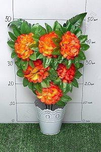 Букет цветов "Георгины" 50 см (SF-5143) в ассортименте