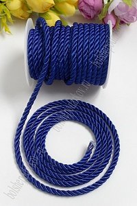 Шнур в бобине  5 мм*10 ярд (SF-3317) синий №70