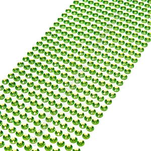 Стразы декоративные 6 мм (504 шт) SF-3177, светло-зеленый