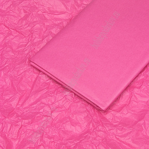 Бумага тишью 50*66 см (10 листов) SF-914, фукси №2190