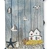 Ключница деревянная 20*29 см, №13 (в ассортименте)