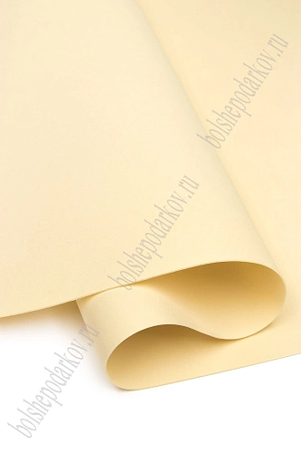 Фоамиран 1 мм, Китай 60*70 см (10 листов) SF-5822, ванильный №1025