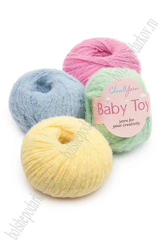 Пряжа &amp;quot;Baby Toy&amp;quot; 40 гр (4 шт) SF-7842, микс №2
