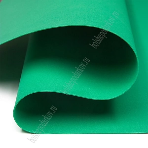 Фоамиран 1 мм, Китай 60*70 см (10 листов) SF-5822, зеленый №1046