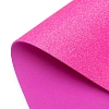 Фоамиран глиттерный А4, перламутровый 2 мм Premium (10 листов) SF-1956, ярко-розовый №3003