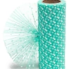 Фатин в горошек 15 см*10 ярд (SF-2941) аквамариновый №18