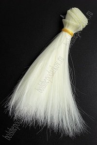 Фурнитура &quot;Трессы для кукол Premium&quot; 15 см; 30 гр (SF-2859) прямые №80