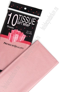 Бумага тишью 50*66 см (10 листов) SF-914, дымчато-розовый №FT07