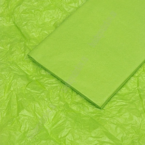 Бумага тишью 50*66 см (10 листов) SF-914, салатовый №380