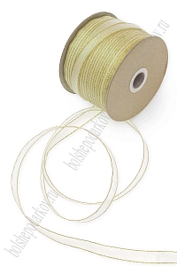Лента декоративная 1,2 см*150 ярд (6-15-749)