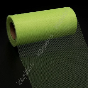 Фатин в шпульках 15 см*25 ярд (SF-603) фисташковый №21