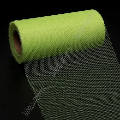 Фатин в шпульках 15 см*25 ярд (SF-603) фисташковый №21