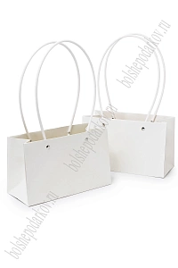 Сумка для цветов 22*13,5*10,5 см (10 шт) SF-7378, белый №8