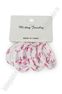 Резинки для волос с рисунком 4 см (6 шт) SF-7506, №10