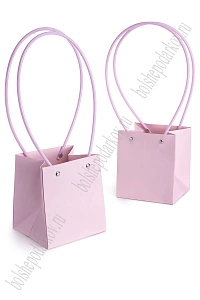 Сумка для цветов 13*15*12 см (10 шт) SF-7377, светло-фиолетовый