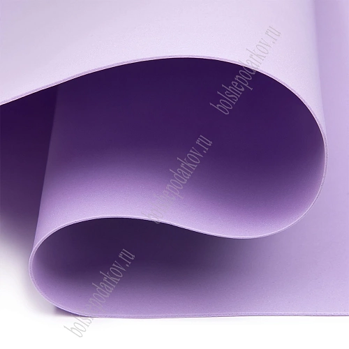Фоамиран 1 мм, Китай 60*70 см (10 листов) SF-5822, фиолетовый №1077