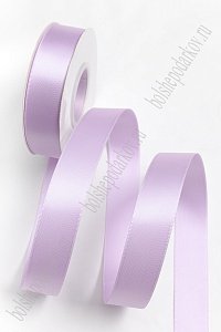 Лента атласная двусторонняя 2,5 см*25 ярд (SF-7276) фиолетовый №0047