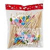 Шпажки бамбуковые 12 см (100 шт) SF-7819, №8