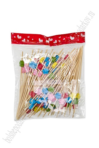 Шпажки бамбуковые 12 см (100 шт) SF-7819, №8