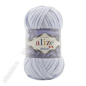 Пряжа &quot;Velluto&quot; 100 г*68 м (5 шт) серый №416