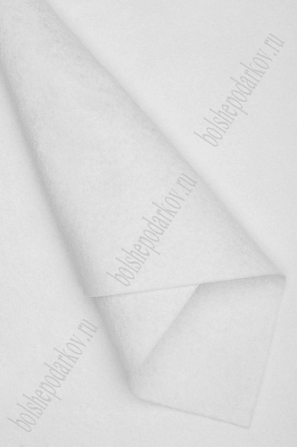 Фетр мягкий 1 мм (10 листов) SF-1945, белый №074
