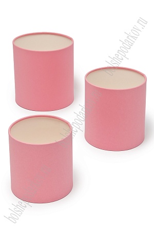 Коробки цилиндр 3 в 1, 16*16,5 см, розовый