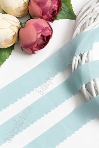 Лента шифоновая 3 см*1,4 м (5 шт) SF-5848, светло-голубой №46