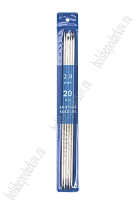 Спицы для вязания 20 см*3 мм (5 шт) SF-7771