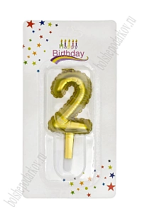 Свечи праздничные "2" (SF-7831) №49