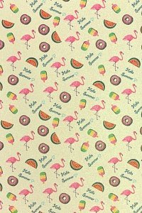 Кожзам с блестками &quot;Фламинго&quot; А4 (5 листов) SF-5984, №2