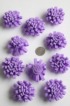 Головки цветов &quot;Хризантема&quot; 5 см (30 шт) SF-2295, фиолетовый