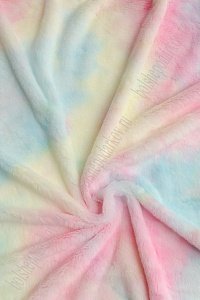 Мех искусственный 1*1,7 м "Радуга" (SF-6172) №1