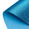 Фоамиран глиттерный А4, 2 мм Premium (10 листов) SF-1955, голубой №2039