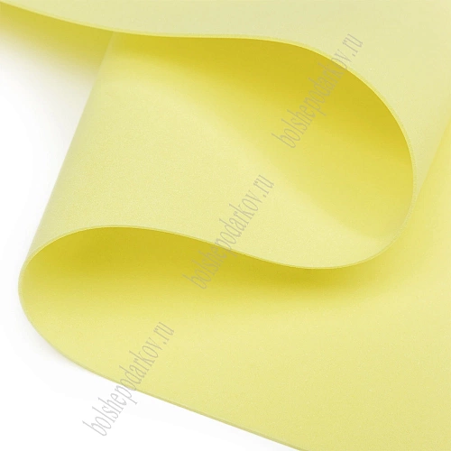 Фоамиран 1 мм, Китай 50*50 см (10 листов) SF-3431/1, лимонный