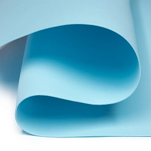 Фоамиран 1 мм, Китай 60*70 см (10 листов) SF-5822, голубой №1066