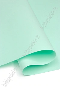 Фоамиран 1 мм, Китай 60*70 см (10 листов) SF-5822, мятный №1081