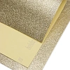 Фоамиран глиттерный 2 мм, 40*60 см Premium (10 листов) SF-3010, светлое золото №2022