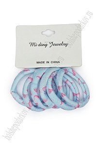 Резинки для волос с рисунком 4 см (6 шт) SF-7506, №4