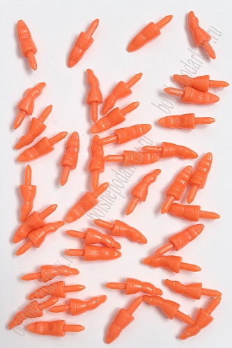 Фурнитура &amp;quot;Носик-морковка для игрушек&amp;quot; 18*8 мм (50 шт) SF-3084