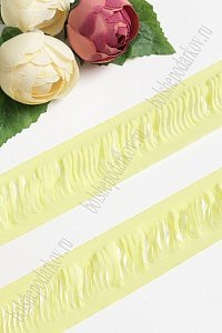 Лента шифоновая 5 см*1,4 м (5 шт) SF-5850, желтый №50