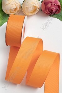 Лента репсовая 4 см*20 ярд "1 сорт" (SF-1349) оранжевый №24