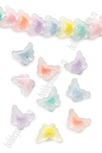 Бусины декоративные 16 мм "Бабочки" (500 гр) SF-7282, ассорти