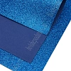 Фоамиран глиттерный А4, 2 мм Premium (10 листов) SF-1955, синий №2037