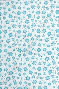 Пленка ПВХ с рисунком "Снежинки" А4 (5 листов) SF-6057, №2