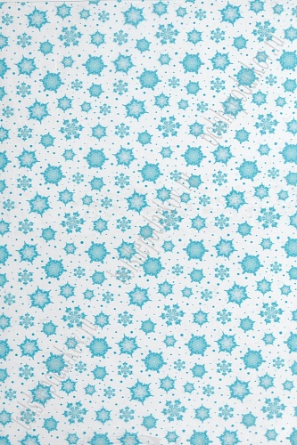 Пленка ПВХ с рисунком &amp;quot;Снежинки&amp;quot; А4 (5 листов) SF-6057, №2