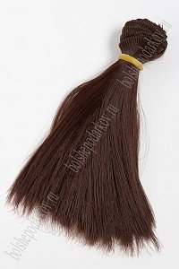 Фурнитура &quot;Трессы для кукол Premium&quot; 15 см; 30 гр (SF-2859) прямые №33А